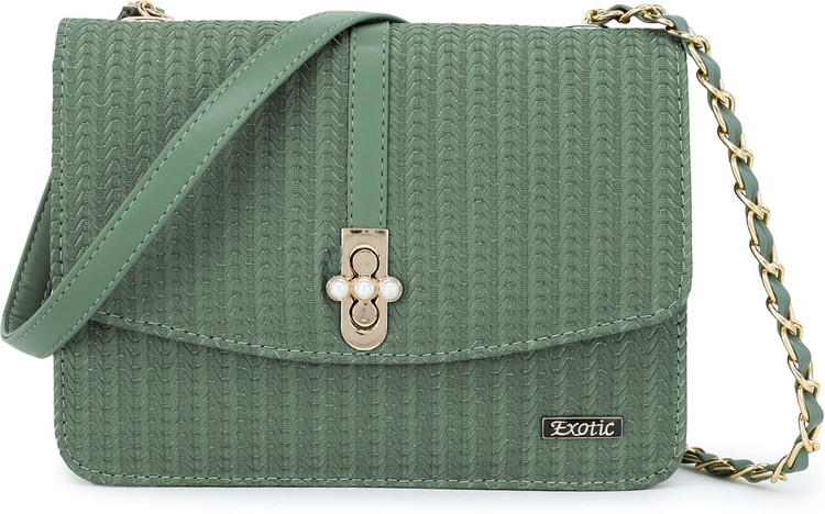 dyana core green sling bag