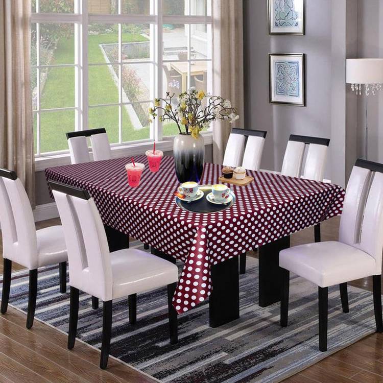 KingMatters Polka 6 Seater Table Cover