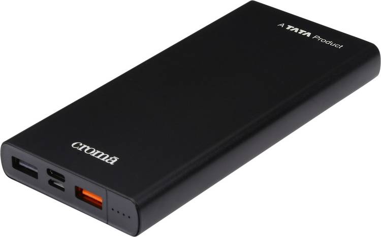 Croma 10000 mAh Power Bank (18 W, Fast Charging)