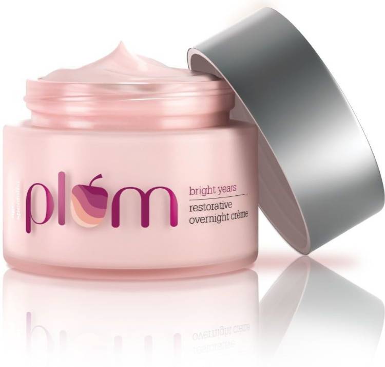 Plum Bright Years Restorative Overnight Crème | Ultra-hydrating | Reduces Fine Lines Price in India
