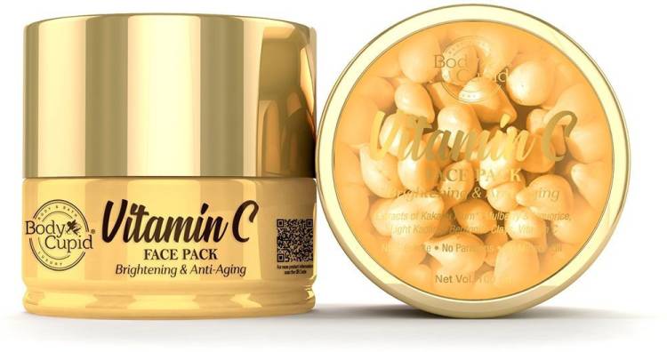 Body Cupid Vit C face Pack with Kakadu Plum and Mulberry Extract - Brightening and Anti Aging - 100 ml Price in India