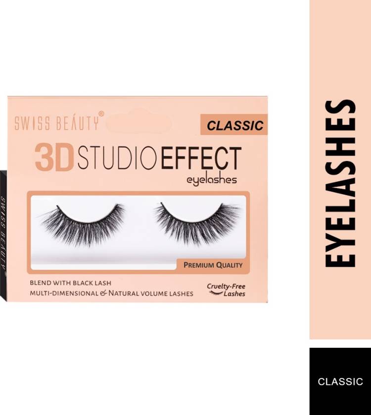 SWISS BEAUTY Natural 3D Volume Eyelashes Price in India