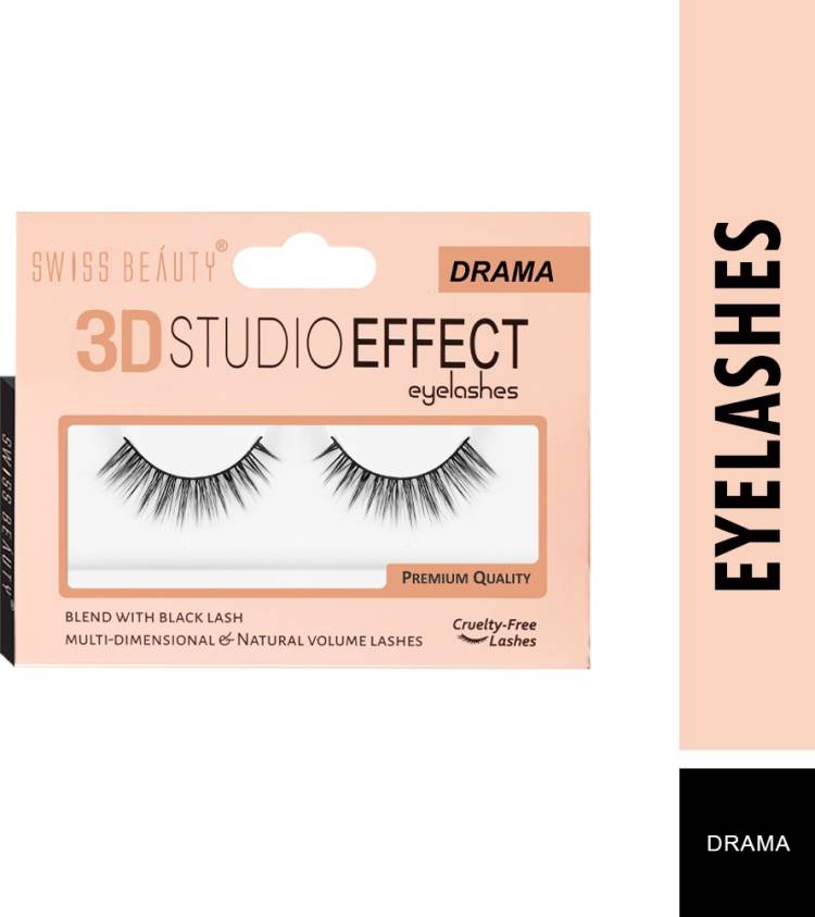 SWISS BEAUTY Natural 3D Volume Eyelashes Price in India