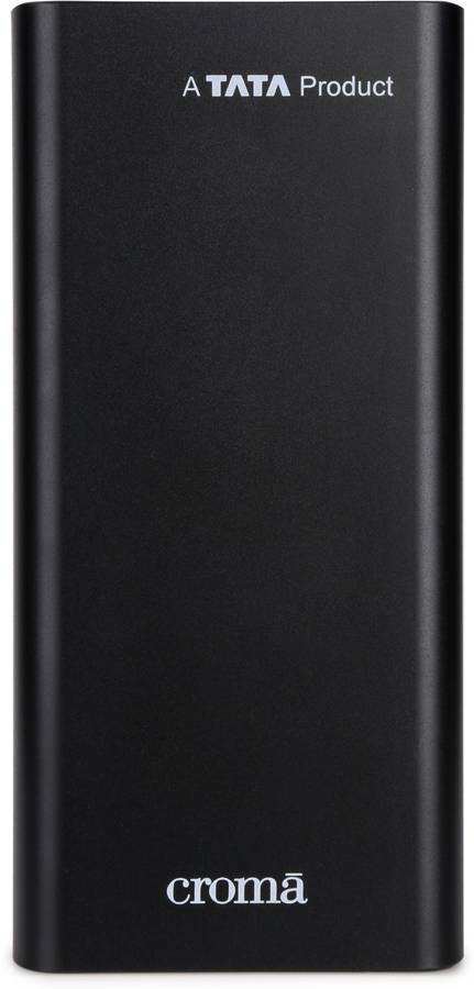 Croma 20000 mAh Power Bank (18 W, Fast Charging)