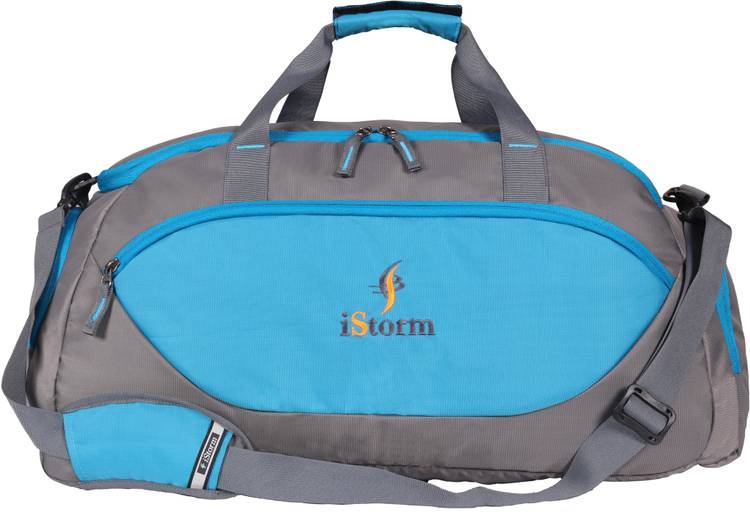 45 L Hand Duffel Bag - Bag - Blue, Grey - Large Capacity