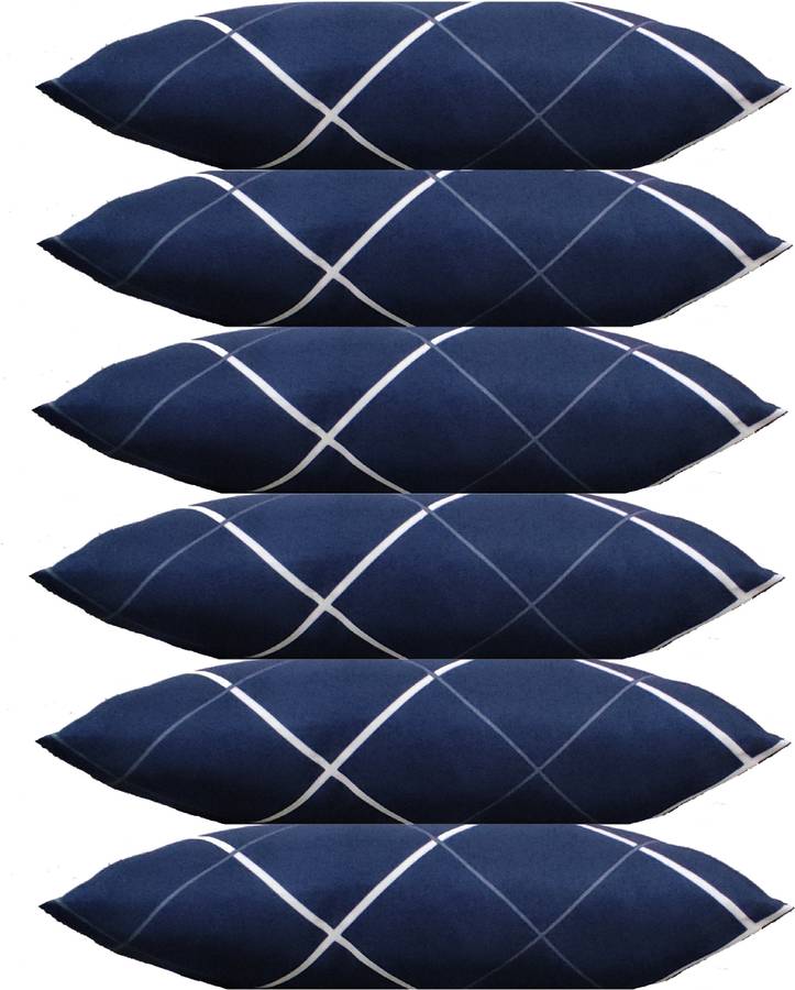 Swikon star Microfibre Geometric Sleeping Pillow Pack of 6