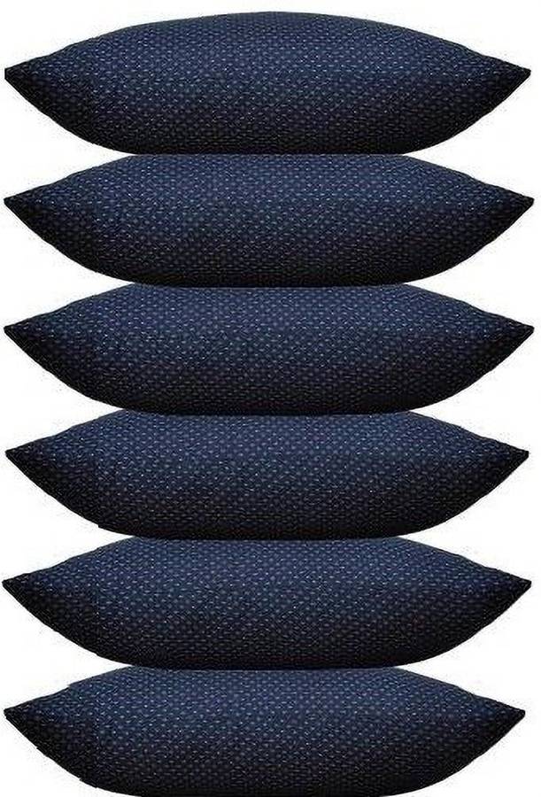 Swikon star Microfibre Polka Sleeping Pillow Pack of 6