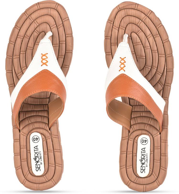 Women FLY-83 Tan Flats Sandal Price in India