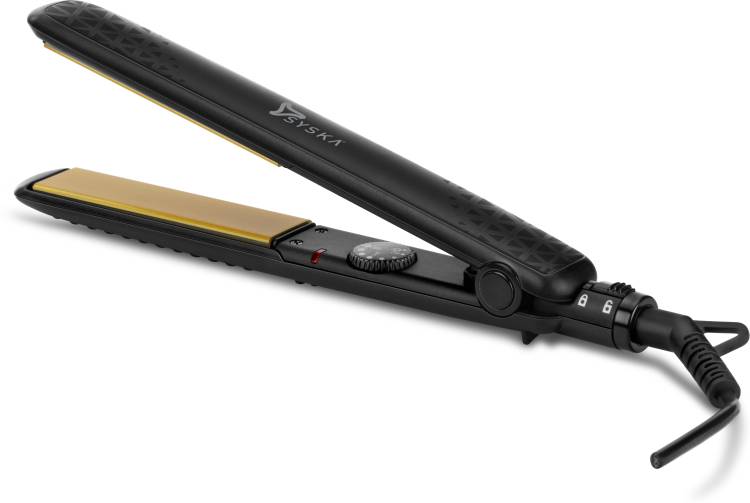 Syska Keratin Plus technology, Instant heating, Temperature control, 360 degree swivel cord HS6830 Hair Straightener Price in India