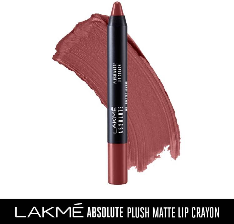 Lakmé Absolute Plush Matte Lip Crayon Price in India