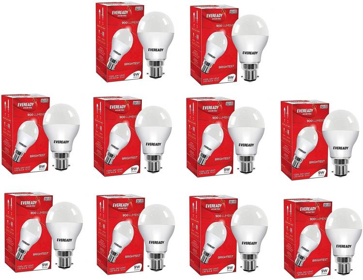 EVEREADY 9 W Globe B22 LED Bulb