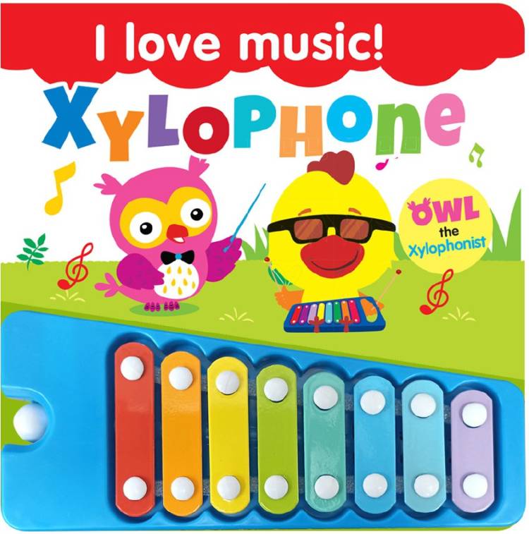 HELLO FRIEND I love Music : Xylophone Play Along Song Book, Sound Book, Story Book all in one.