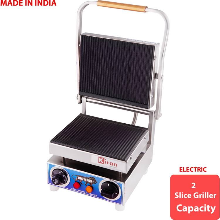 kiran 2 Slice Electric Sandwich Maker Toast