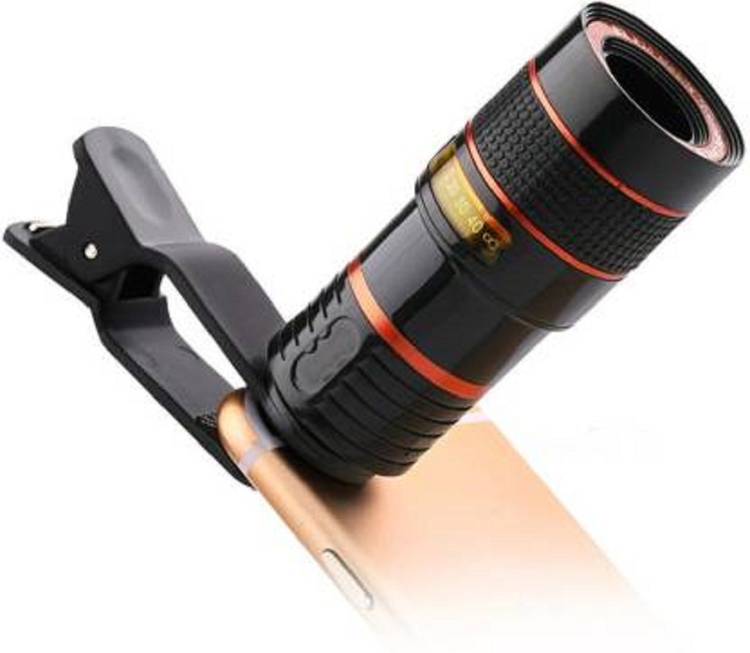 Nehnovit 8X Zoom Telescope DSLR Blur Background Effect Mobile Telescope kit for All Mobile Camera and Android & iOS Devices Lens