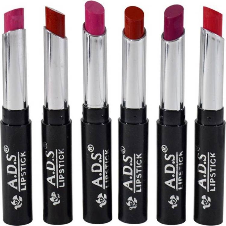 ads Glossy Lipstick Pack of 6 only Price in India