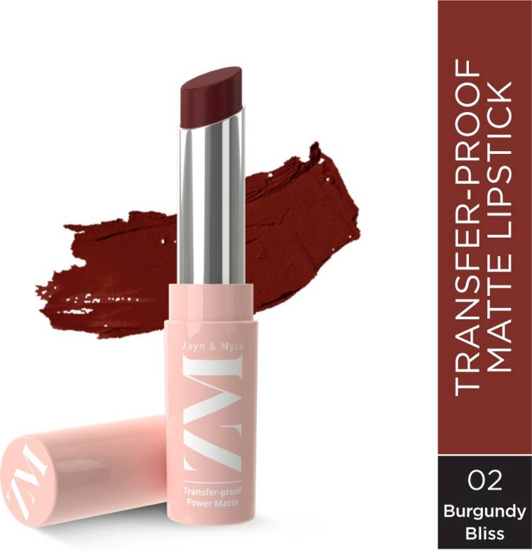 ZM Zayn & Myza Transfer-Proof Power Matte Lipstick Price in India