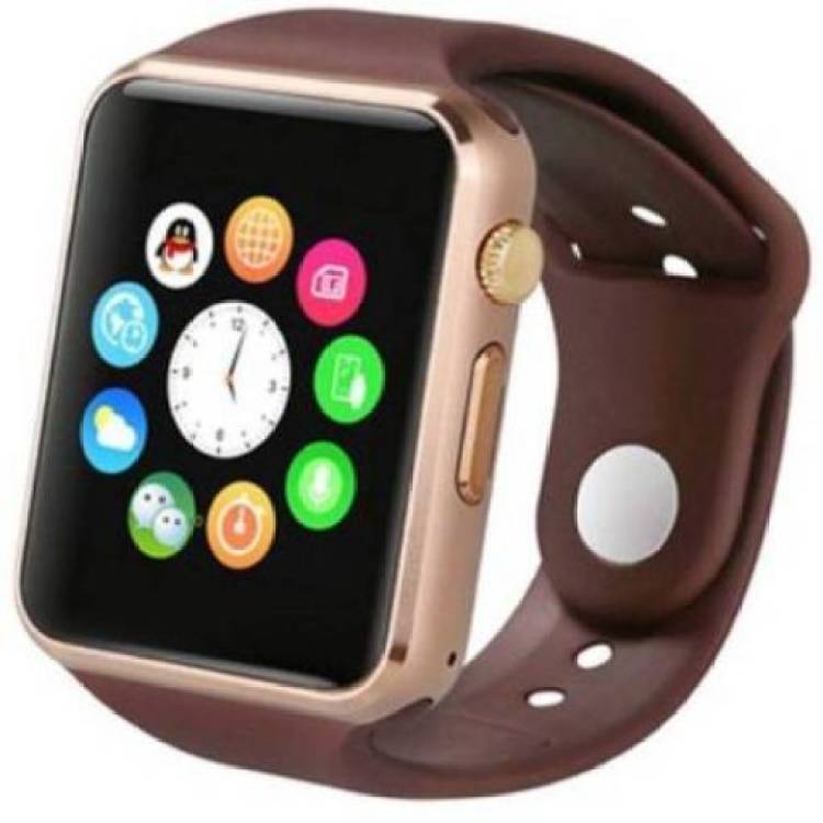 CRORA A1 Smart Mobile Watch (GOLD)-51036 Smartwatch Price in India