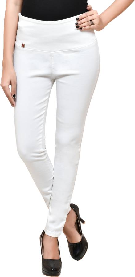 4Flies White Jegging