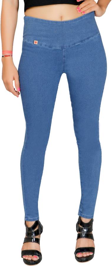 4Flies Blue Jegging