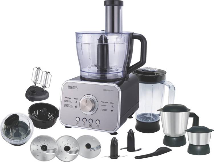 Inalsa Inox 1000 Plus 1000 W Food Processor