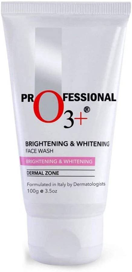 O3+ Brightening & Whitening  with Cucumber and Aloe Vera Extracts Face Wash Price in India