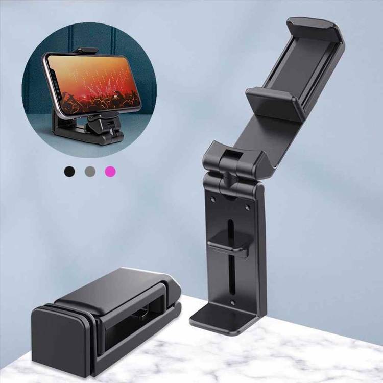FKU world Cell Phone Stand Portable Phone Holder for Desk Airplane Flight Bed Adjustable Compatible with Mobile Holder