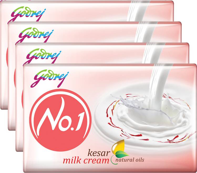 Godrej No.1 Kesar Milk Cream