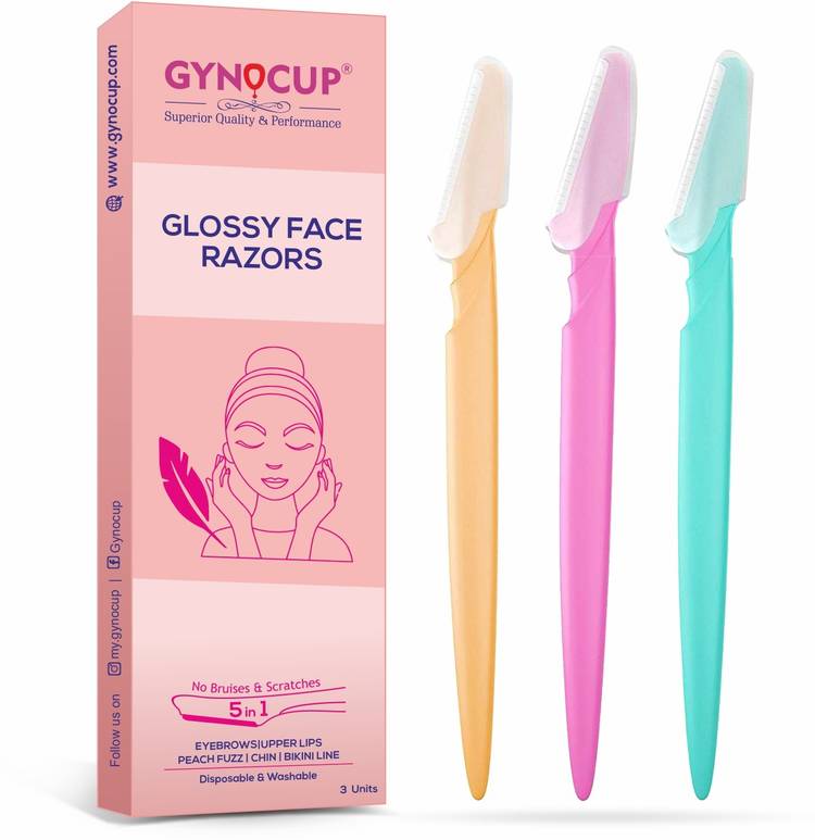 Gynocup Glossy Face Razor for Women