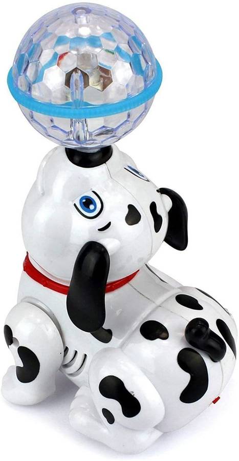 TUSHIKA Dancing Dog 360° Rotating Musical Body Spinning Dog Toy With Led Lights Flashing And Music Sound Multicolor Toy For Babies Kids Toddler Boys And Girls