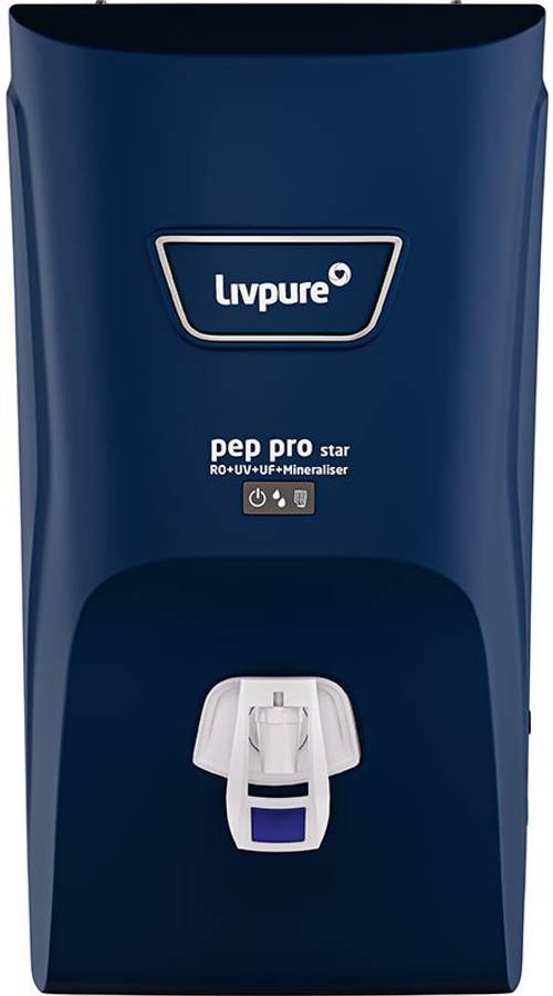 LIVPURE Pep Pro Star 7 L RO + UV + UF + Minerals Water Purifier