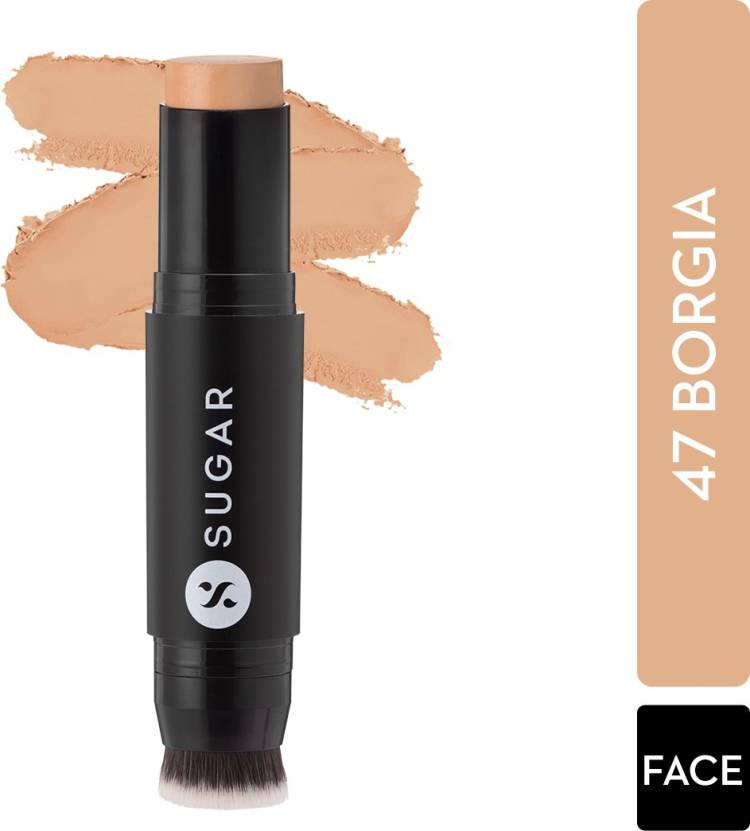 SUGAR Cosmetics Ace Of Face Foundation Stick With Inbuilt Brush Foundation Price in India