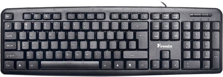 fronix FKB101 Wired USB Multi-device Keyboard