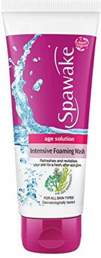Spawake Anti Aging Face wash, Age Solution Intensive Foaming Wash, 100g Face Wash Price in India