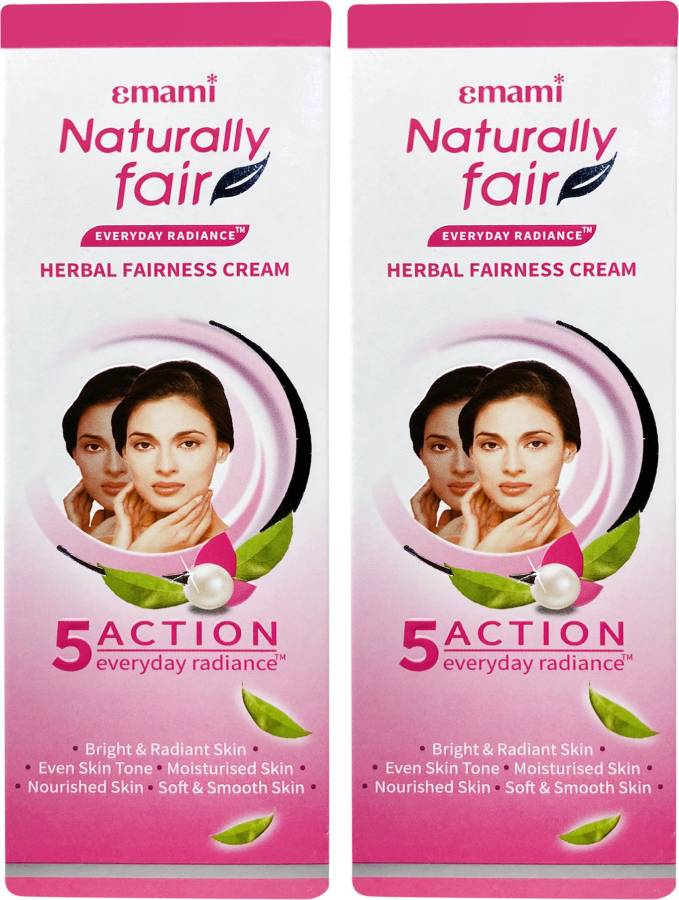 EMAMI Naturally Fair Everyday Radiance Herbal Cream Combo Price in India