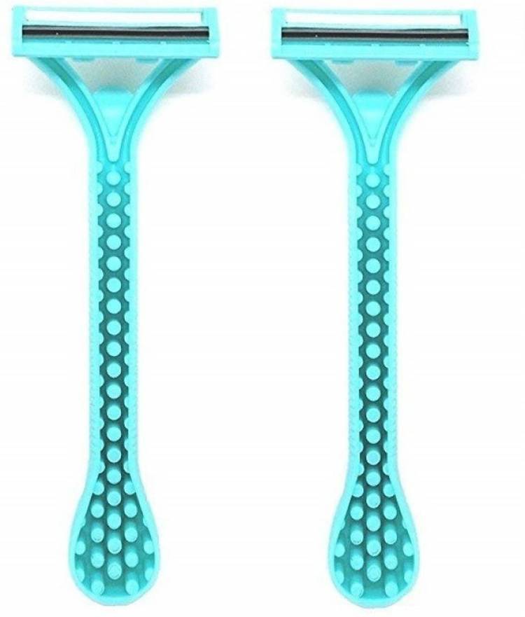 Prefetto COSMO Women Body Razor & Manual Shaving Razor Blades (2 Pieces) Disposable Razor