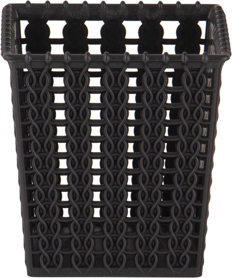 POLYSET PLASTIC SMALL MARVEL BASKET NO.5 BLACK Storage Basket