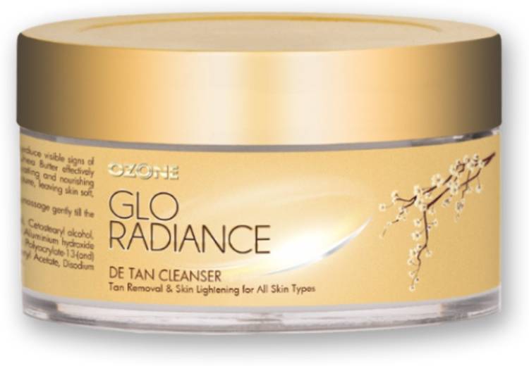 OZONE Glo Radiance D Tan Facial Cleanser With Natural Extracts For Tan Removal, Sun Damage Protection And Skin Whitening Price in India