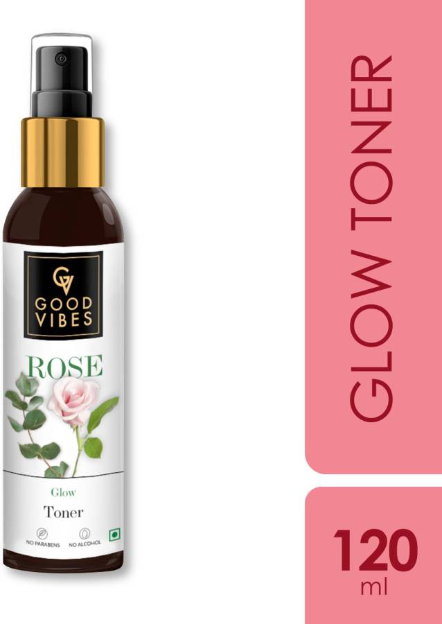 GOOD VIBES Face Toner - Floral Rose for Women and Men Men & Women Price in India