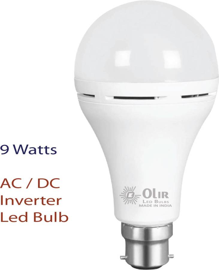 olir 9 W Standard B22 LED Bulb