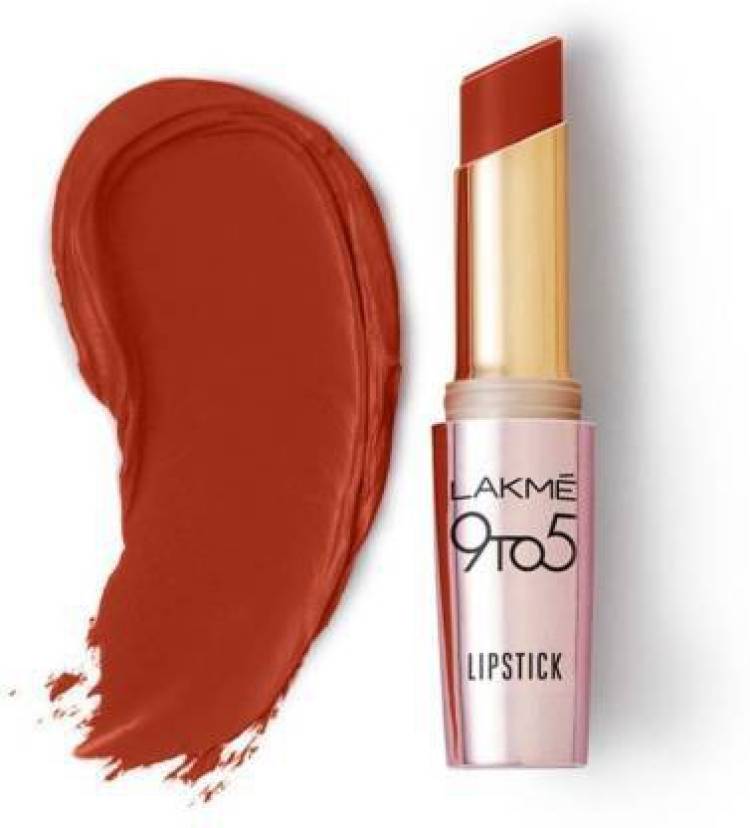 Lakmé 9TO5 Matte Lip Color (Red Rust, 3.6 g) Price in India