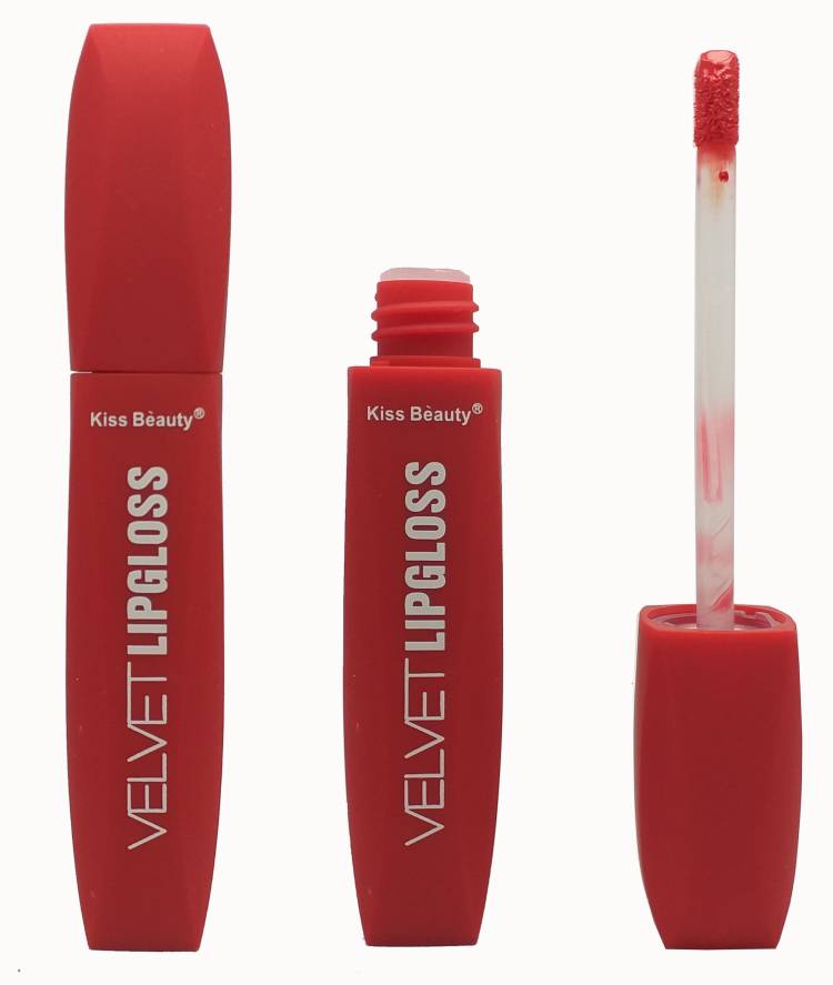 Kiss Beauty Velvet Liquid Lipstick Lipgloss AS10 Price in India