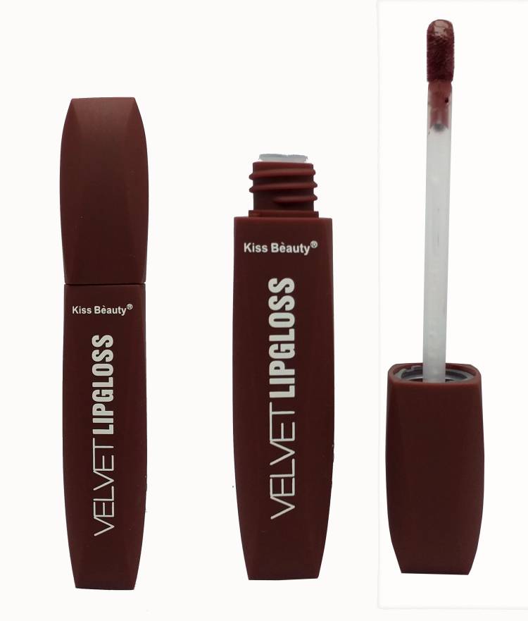 Kiss Beauty Velvet Liquid Lipstick Lipgloss AS1 Price in India