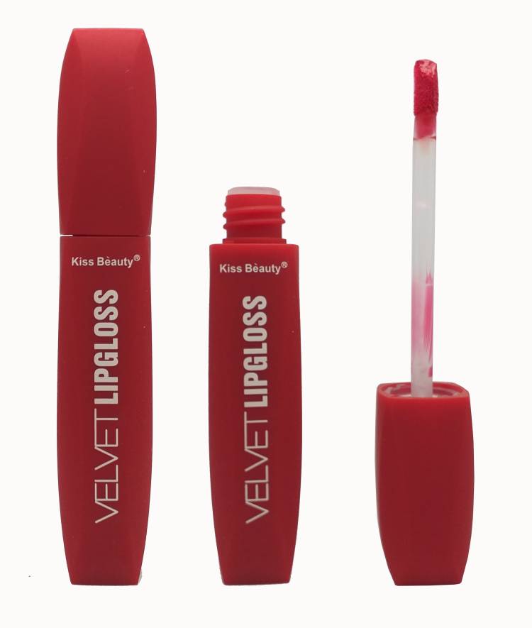 Kiss Beauty Velvet Liquid Lipstick Lipgloss AS7 Price in India