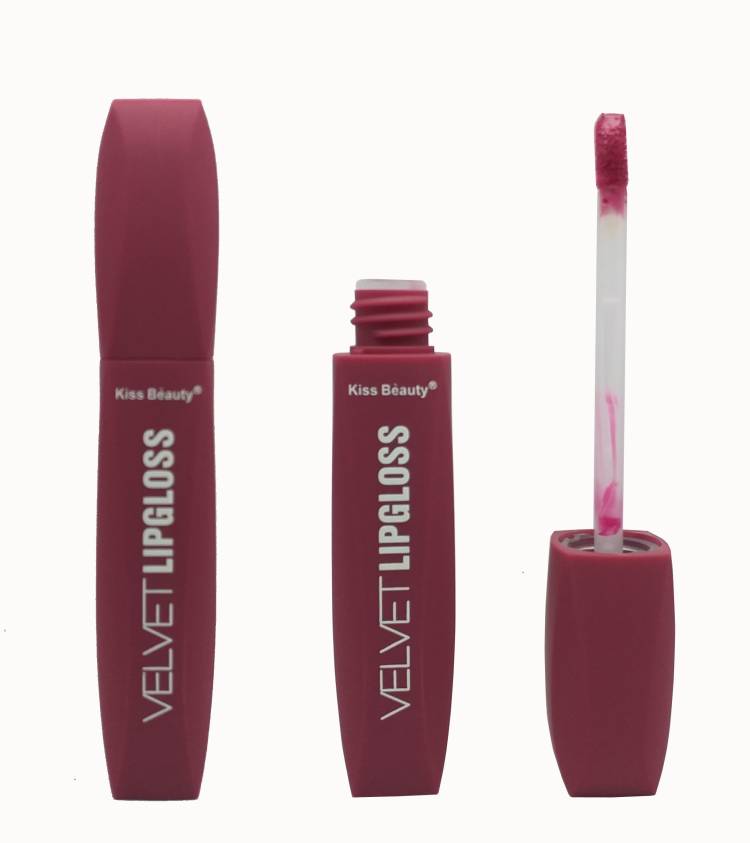 Kiss Beauty Velvet Liquid Lipstick Lipgloss AS4 Price in India