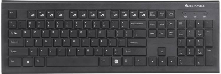 ZEBRONICS ZEB-DLK01 Wired USB Multi-device Keyboard