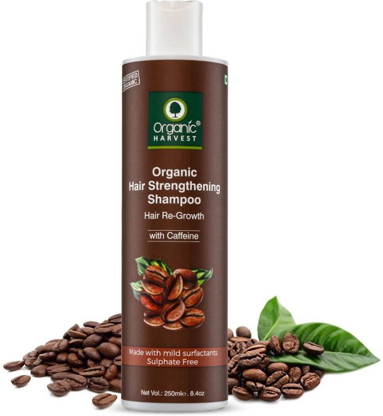 Organic Harvest Coffee Shampoo For Hair Fall Control & Hair Growth , Hair Strengthening Shampoo for Women Price in India