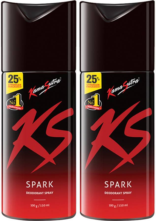 KS SPARK Deodorant Spray - For Men & Women
