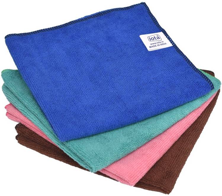 Iota Microfiber 300 GSM Face, Hand, Sport, Bath Towel Set
