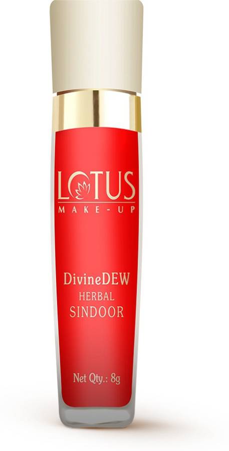 LOTUS MAKE - UP Divine Dew Herbal Sindoor | 21 Love Drop Sindoor Price in India