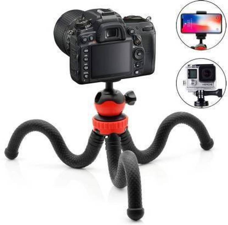 XORDUX gorilla tripod for mobile , gorilla tripod stand for mobile and camera , gorilla tripod with mobile holder , tripod stand for mobile 360 degree , tripod stand for mobile and camera with mobile holder Tripod